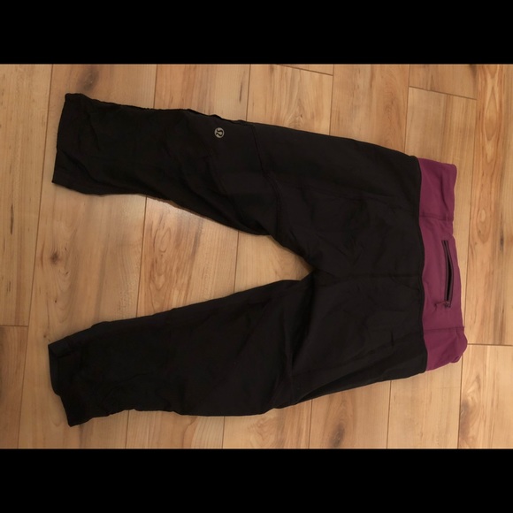 🌼sokd🌼Lululuemon crops size 6 - Picture 2 of 3